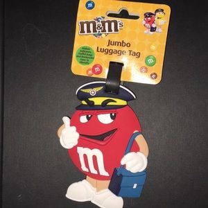 NWT M&M’s Luggage Tag
